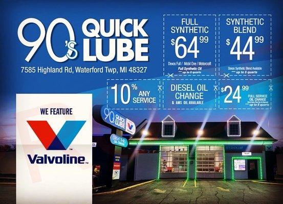 90's Quick Lube - Valvoline