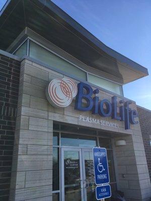 Biolife entrance