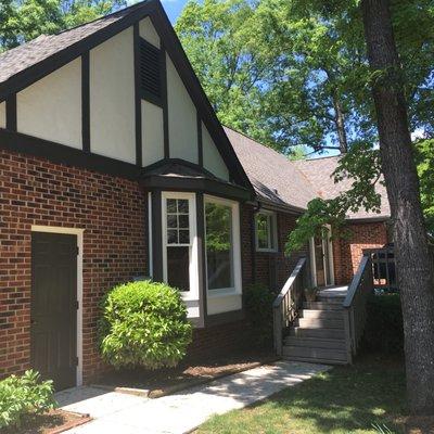 Finished with home in Charlotte, NC . 
 This homeowner received a new architectural roof