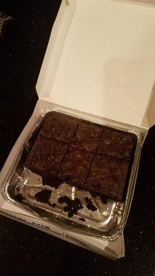 Dessert brownie.  Actually good.