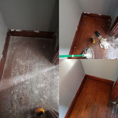 After construction cleaning...we put in extra TLC into every job we are given