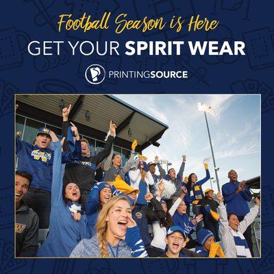 Get creative with you spirit wear