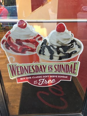 Wednesday bogo