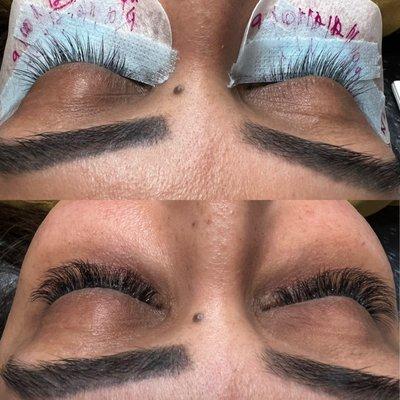 Hybrid lashes