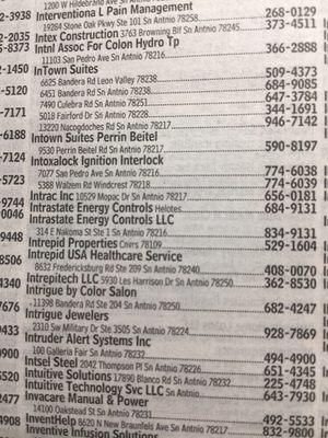 Yes .... we are in the Phone Book also :-)