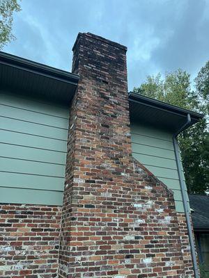 Before: chimney