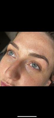 MICROBLADING with machine shading