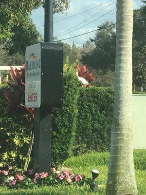 Good omen Bird by the sign