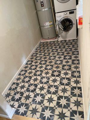 Laundryroom Tile Work