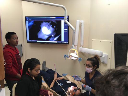 Dental Assisting students learn their skills on state-of-the-art equipment and technology.