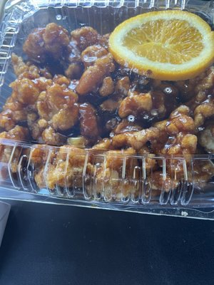 Orange chicken