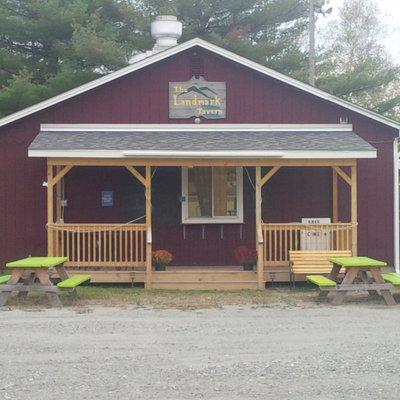 Our ice cream window is open all summer serving local Kingdom Creamery Ice cream!