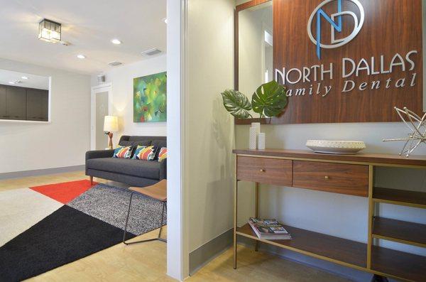 North Dallas Family Dental Entryway