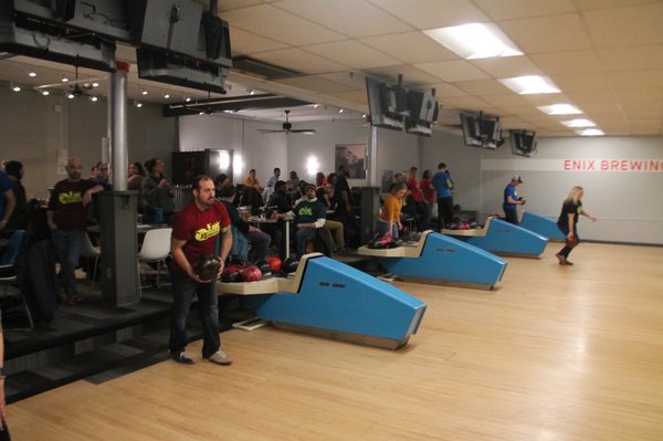 Back when we bowled at Enid, the league lived is to Kennedy Lanes since. BIG improvement!