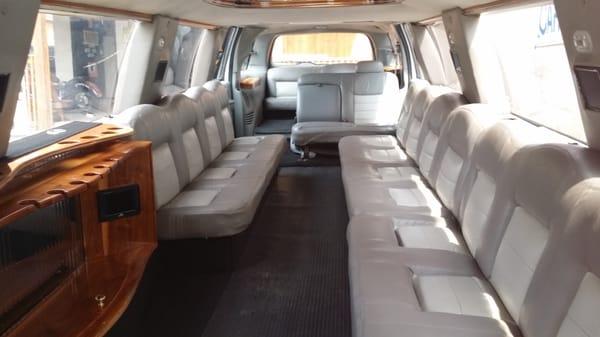 20 passenger SUV Excursion interior