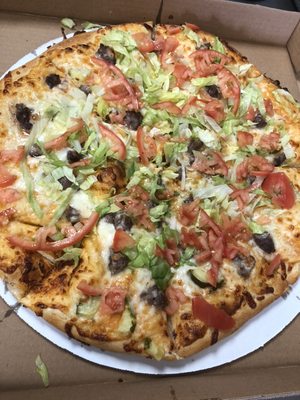 Big Mac pizza