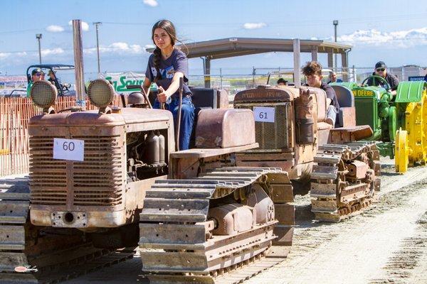 Parade entries at the 2022 California Antique Equipment Show™.