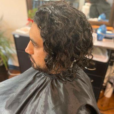 Corte de cabello y trenzas