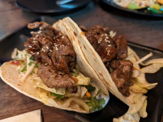 Beef tacos