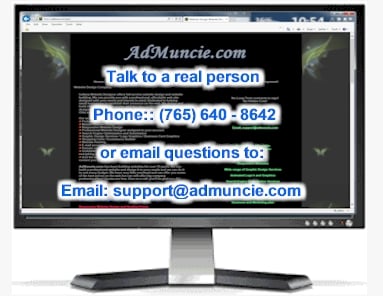 Admuncie Website Design