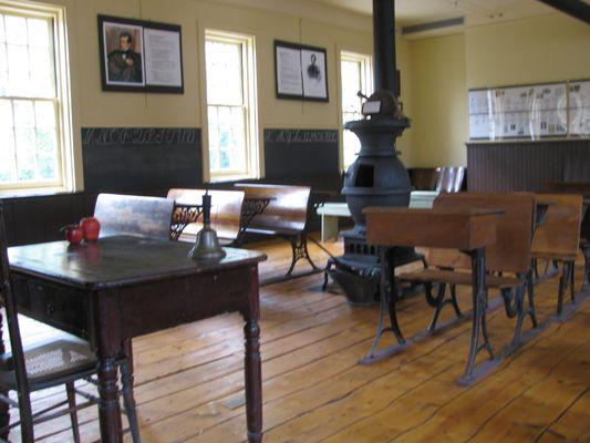 1890 Schoolroom Exhibit