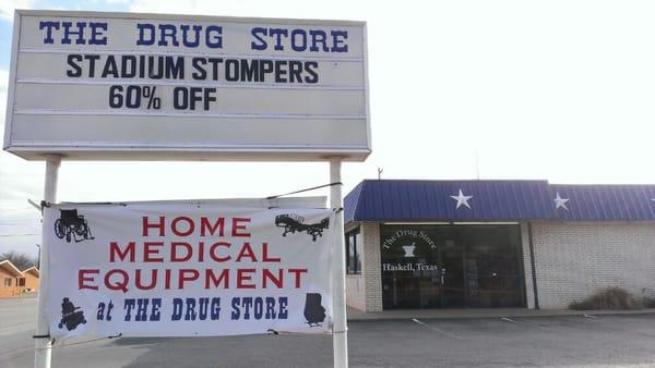 The Drug Store in Haskell, Texas.