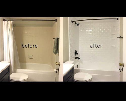 Before/After Bathroom Remodel