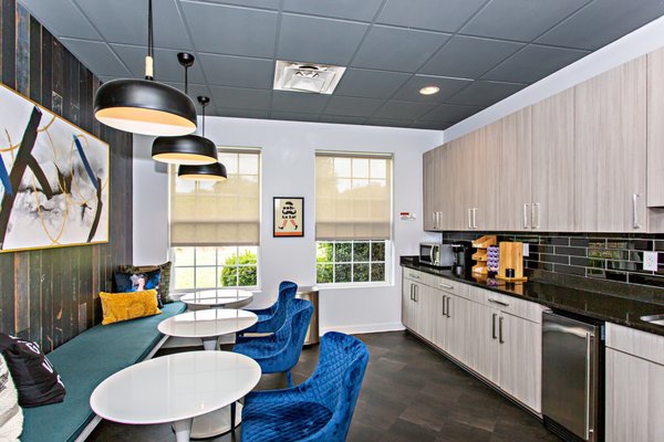 University Village at Clemson Clubhouse Kitchen and Lounge