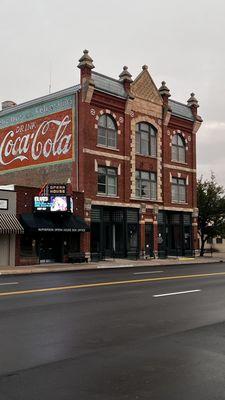 Front entrance on Main Street