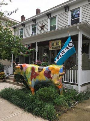 Find us on S. Main Street--look for Star, the Wishing Ox!