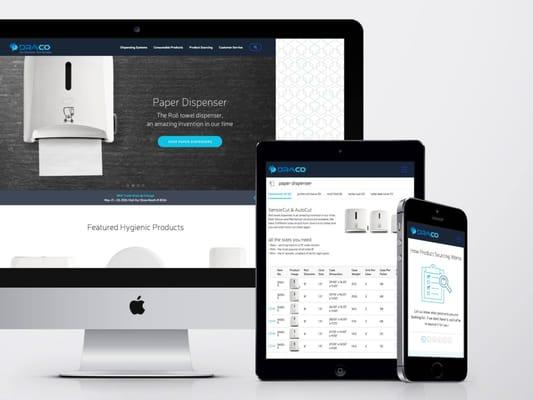 We created a fully responsive website that would cater to the needs of our client. http://www.draco.com/