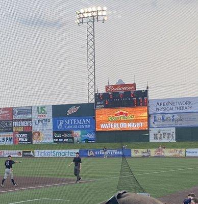 Waterloo Night at Grizzlies game!