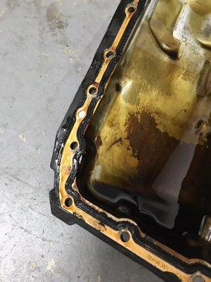 Before Oil Pan Gasket Replacement