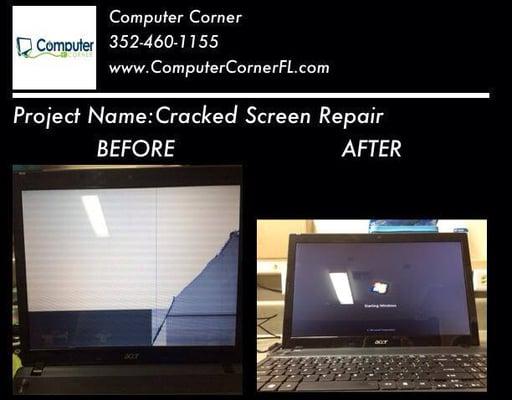 Laptop Screen replacement.