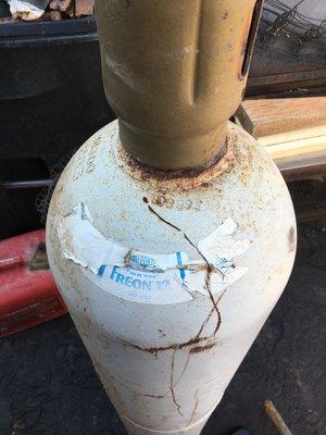 Freon 12 125lb Canister