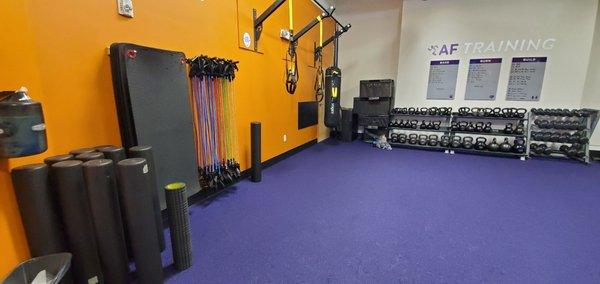 Other options... well equipped for a smaller-sized gym