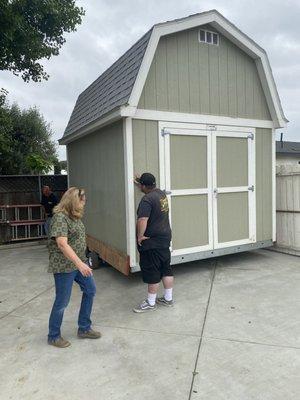 Shed moving