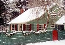 Kelly's Trout Creek Inn during the winter