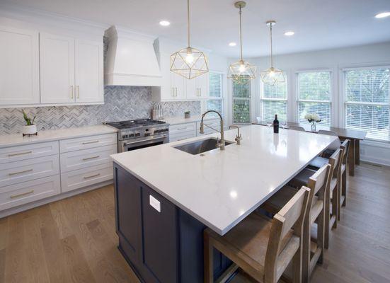 Remodeled kitchen