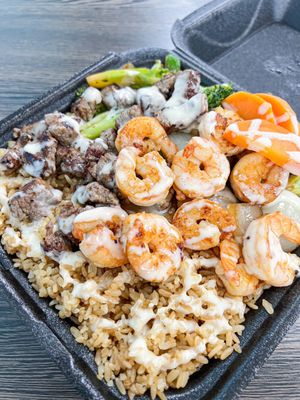 Steak & shrimp