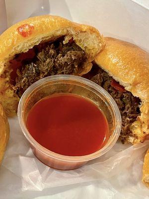 Barbacoa/Birria Kolache.