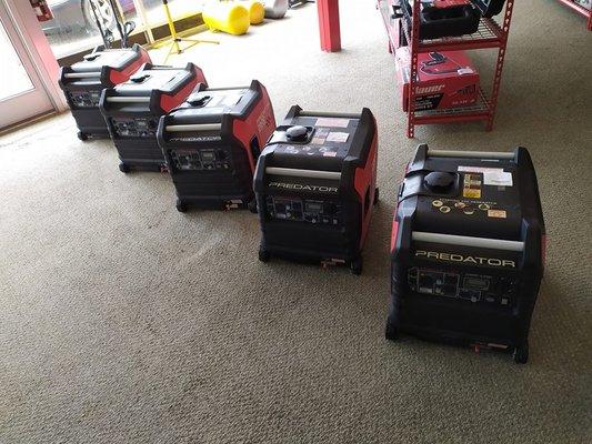 Inverter generators starting at $427! (Price is based on hours)