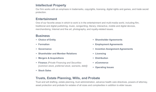 Our Firm's Practice Areas...

Contact us for a consultation (805) 456-1200