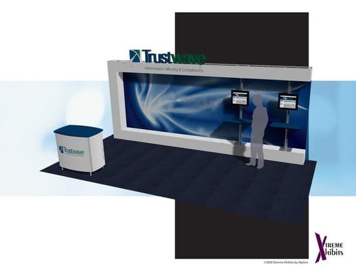 From large and elaborate to simple and sleek, Xtreme Xhibits can get people to take notice of your exhibiting.