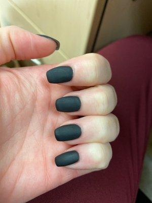 Love the matte black