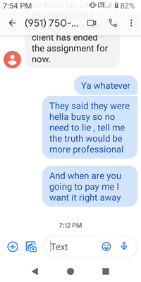 This agency treats you like you are expendable so they benefit and you are nothing more important to them than a dollar sign