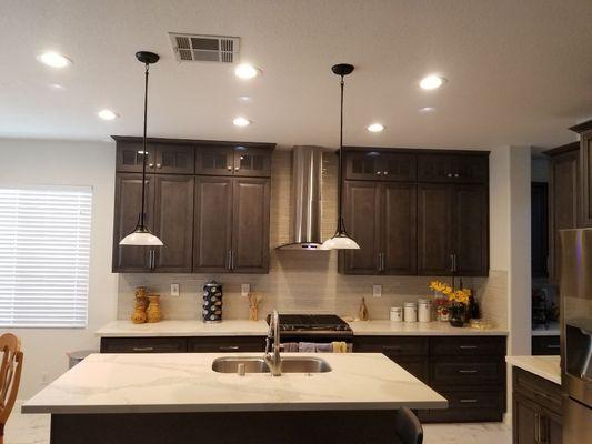 Chino Hills completed kitchen