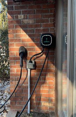 EV car charger installation (volvo type)