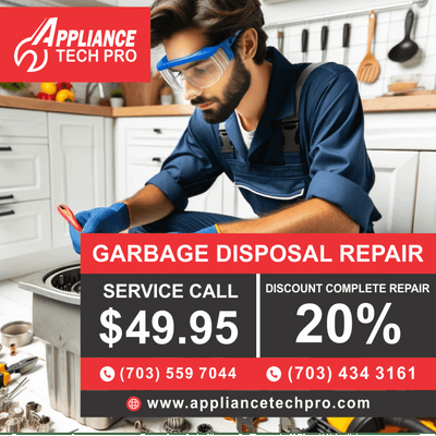 best garbage disposal repair service in Virginia