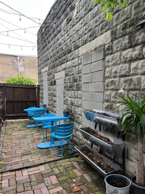 Back patio